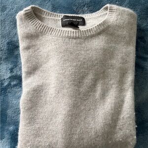 Something Navy Gray Women’s Sweater